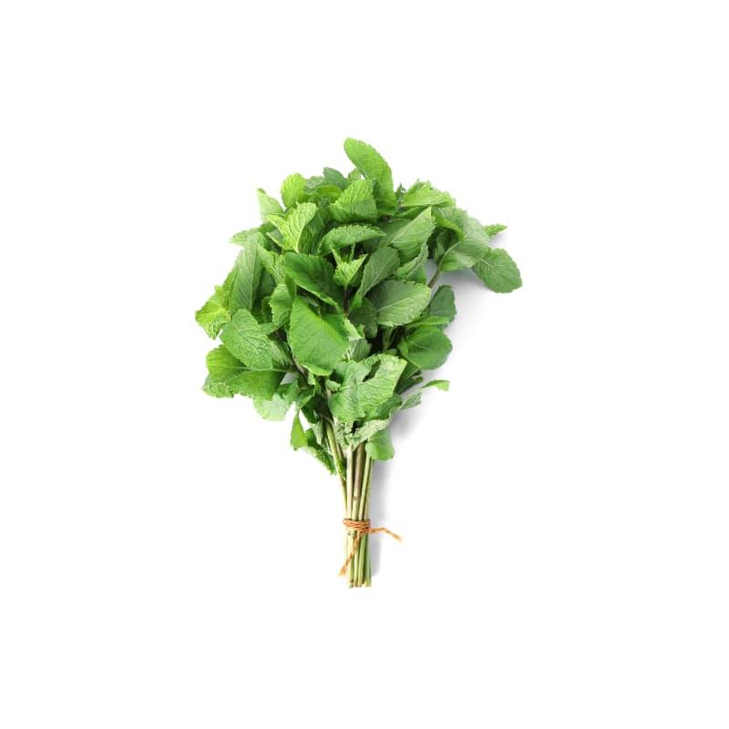 Green Organic Mint leaves 1lbs